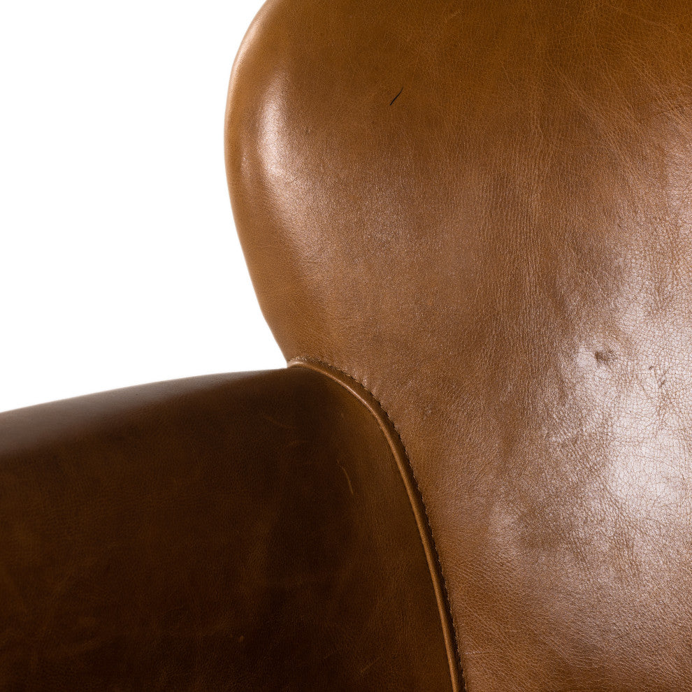 Wycliffe Chair-Vintage Soft Camel