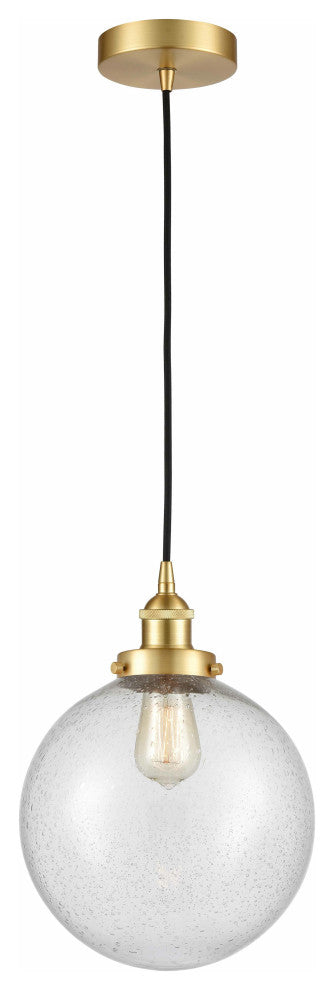 Innovations 616-1PH-SG-G204-10 1-Light Mini Pendant, Satin Gold