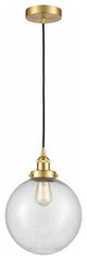 Innovations 616-1PH-SG-G204-10 1-Light Mini Pendant, Satin Gold