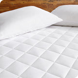Bare Home Quilted Fitted Mattress Pad, Twin