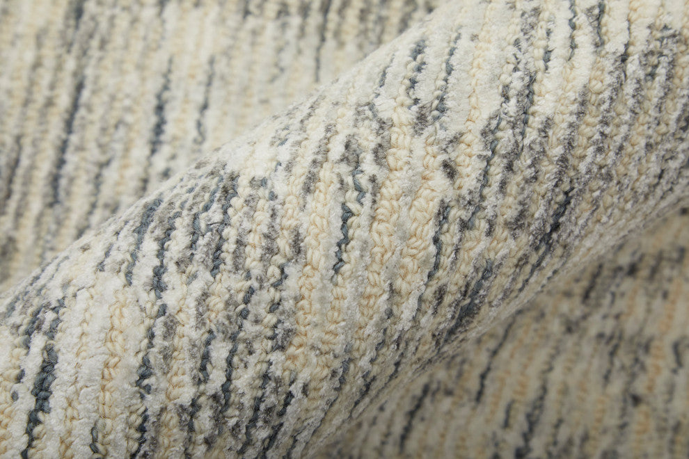 Weave & Wander Michener Rug, Gray, 8'x8' Round
