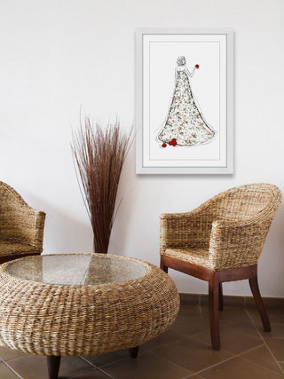 "Taylor" Framed Painting Print