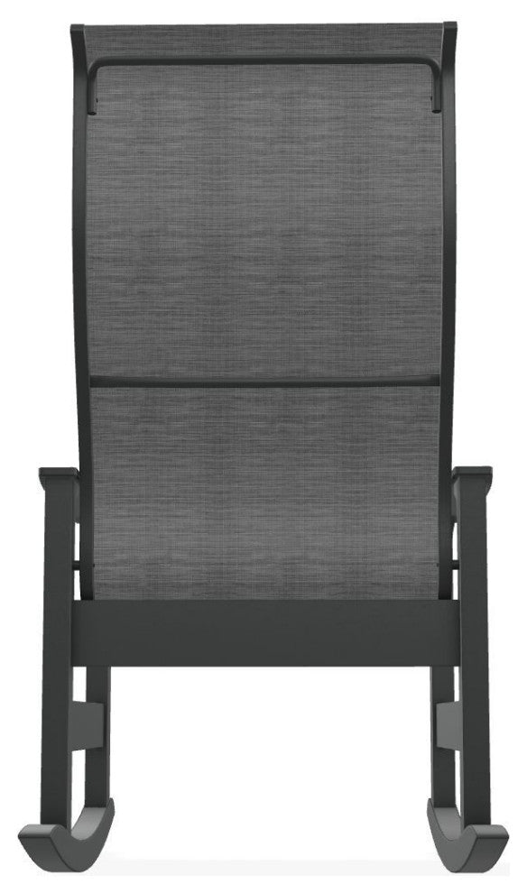 Leeward Sling Outdoor Supreme Rocker, Collect Charcoal/Graphite