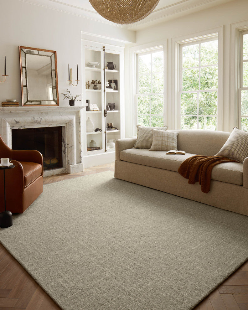 Chris Loves Julia x Loloi Polly Spa / Ivory 8'-6" x 11'-6" Area Rug