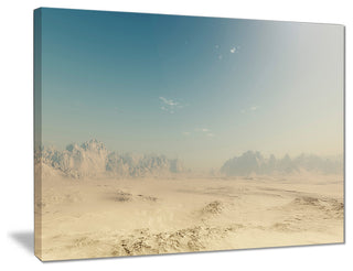 "Sandy Dessert" Landscape Canvas Photo Print, 40"x30"