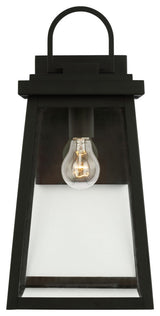 Founders 1-Light Outdoor Wall Lantern, Black