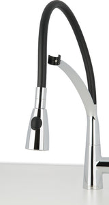 Palermo Pull-Down Kitchen Faucet, Polished Chrome