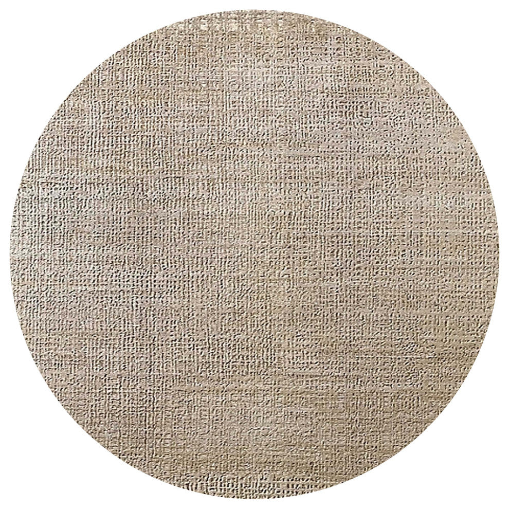 Ahgly Company Indoor Round Mid-Century Modern Area Rugs, 5' Round