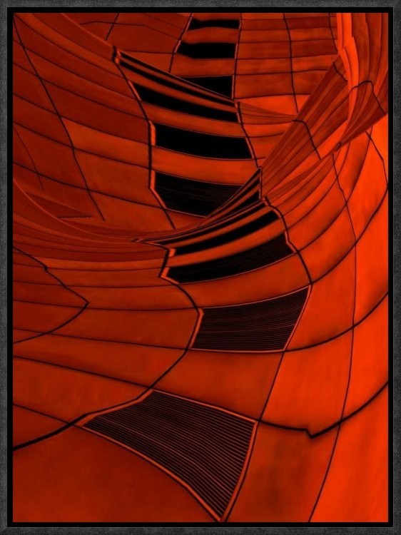 "Carenza" Framed Canvas Giclee by Gilbert Claes, 13x17"