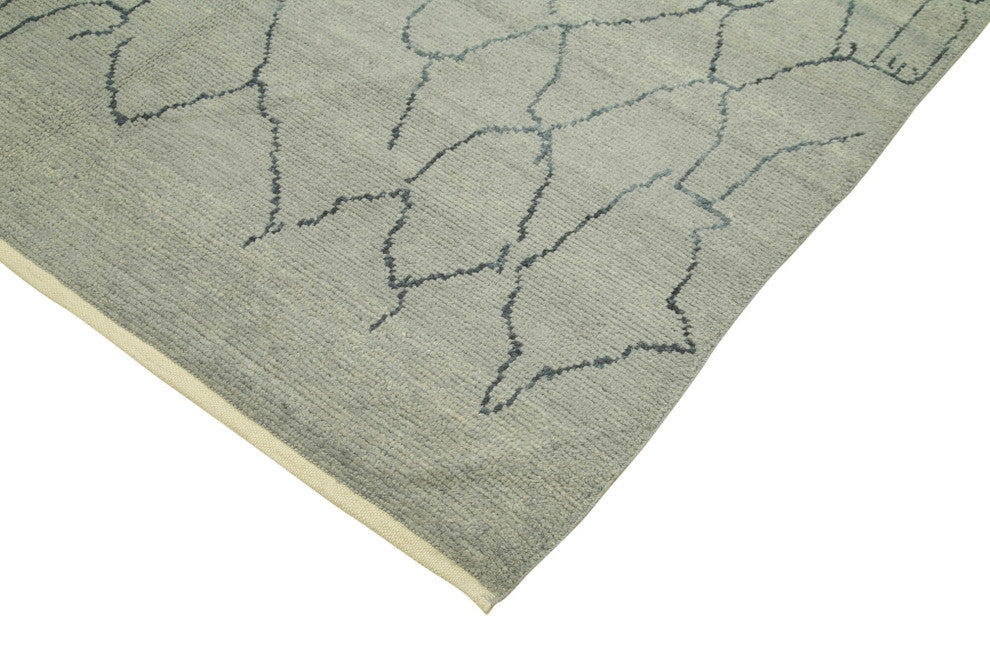 Rug N Carpet - Handmade Decorative 6' 2'' x 9' 1'' Moroccan Area Rug