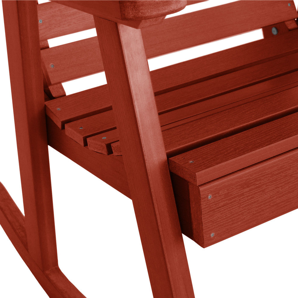 Soren Rocking Chair, Red