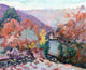 Armand Guillaumin Landscape of La Cruese La Folie Wall Decal Print