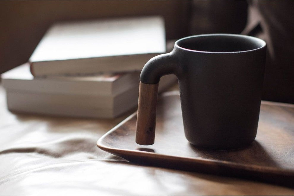 HMM Mugr Coffee Cup, Charcoal