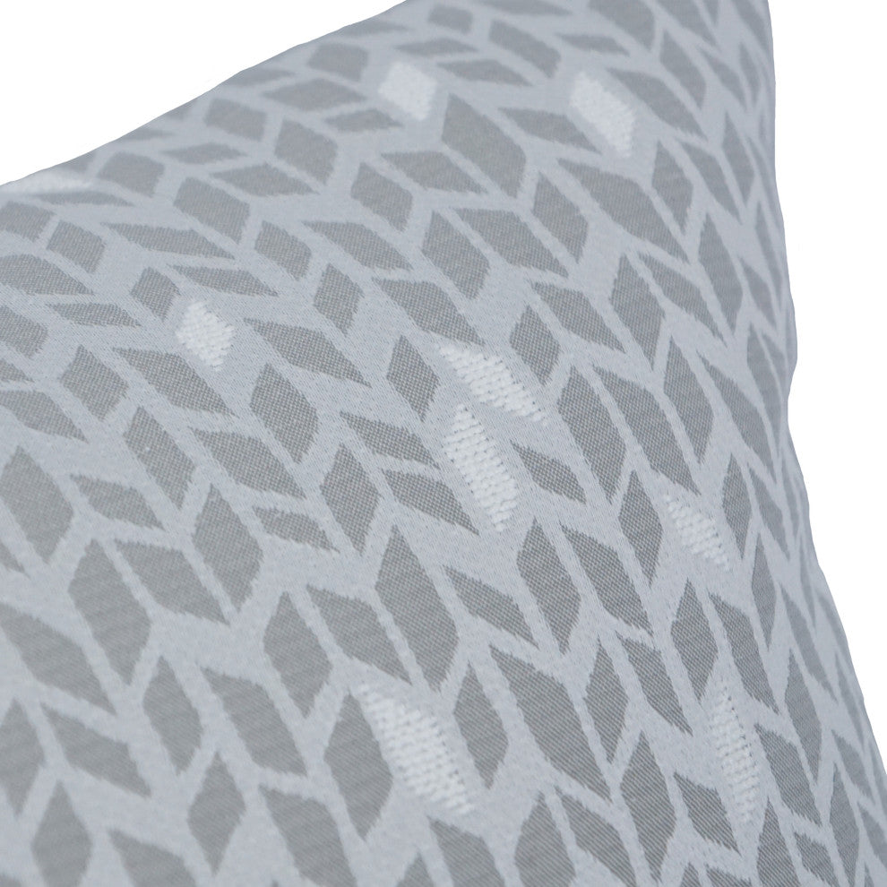 17" Jacquard Throw Pillows With Inserts, Set of 4, Banyan Linen