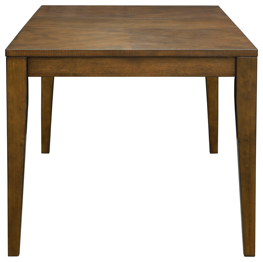 INK+IVY Cove Rectangle Extension Dining Table 6-8 Person, Pecan