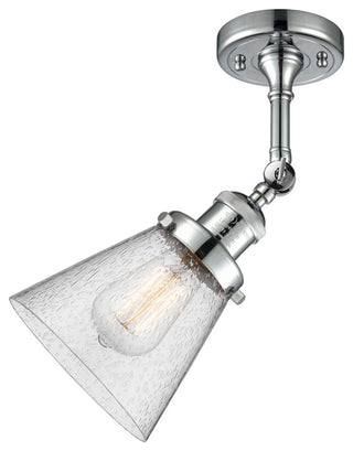 Innovations Lighting 201F-Pc-G64 1 Light Semi-Flush Mount