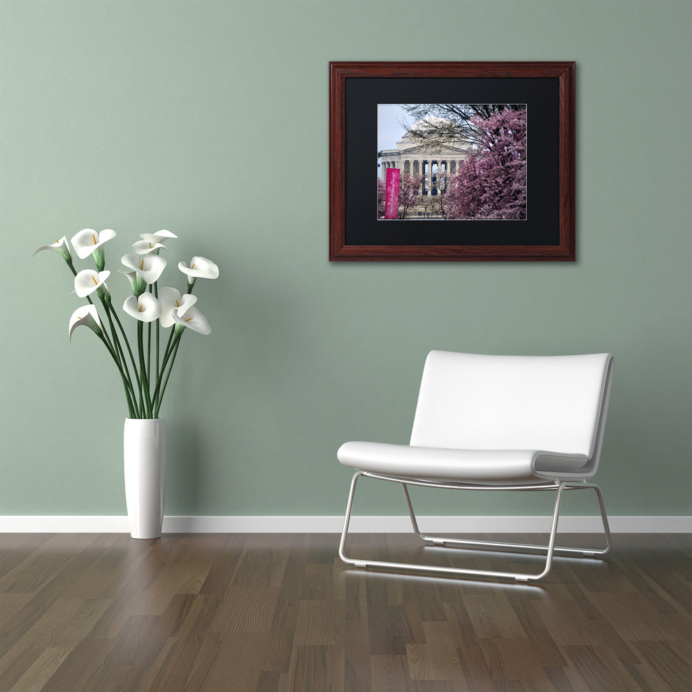CATeyes ''Cherry Blossom Festival'' Matted Framed Art, 16x20