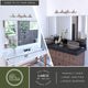 Akron 4 Light Vanity Satin Nickel and Matte White
