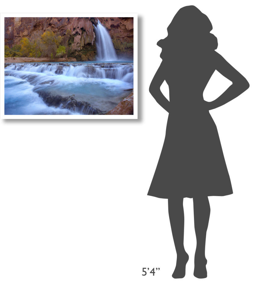 "Havasu Falls, Grand Canyon, Arizona" Paper Print by Tim Fitzharris, 34"x26"