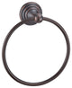 Hardware House H11-2284 Stockton Collection Towel Ring, Classic Bronze