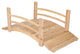 Natural Cedar Garden Bridge, Natural, 4 Ft.