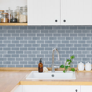 Blue Seaglass Sticktile