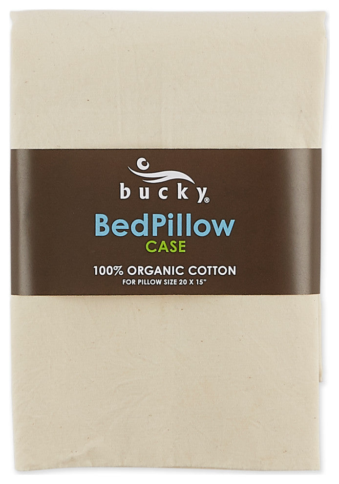 Organic Cotton Pillow Case, fits pillow sized 20x15 inch