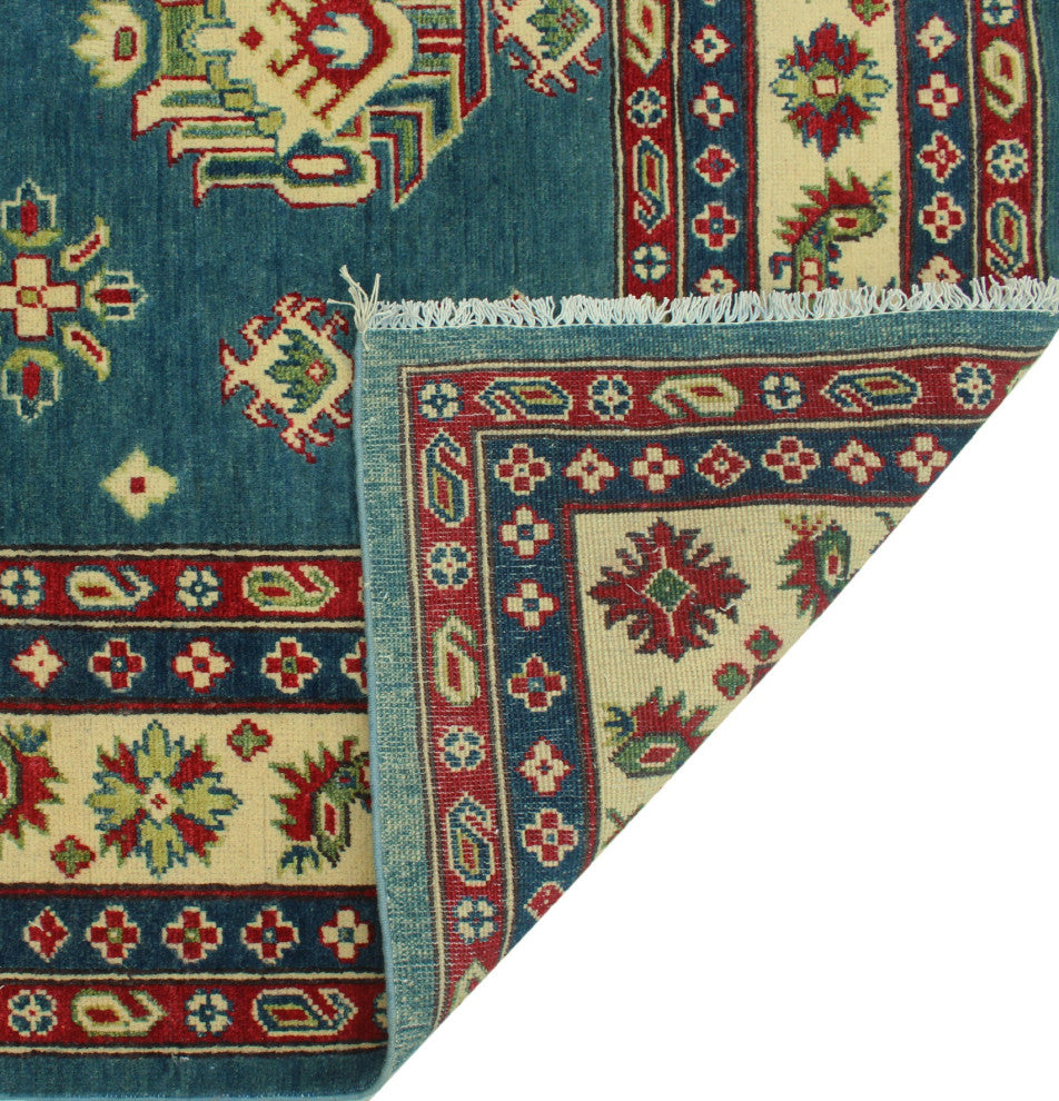 Kazak Fox Blue Rug
