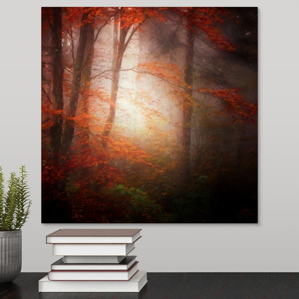 "Start" Wrapped Canvas Art Print, 16"x16"x1.5"