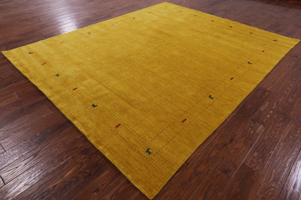 Persian Gabbeh Handmade Rug 8' 0" X 10' 0" Q7011