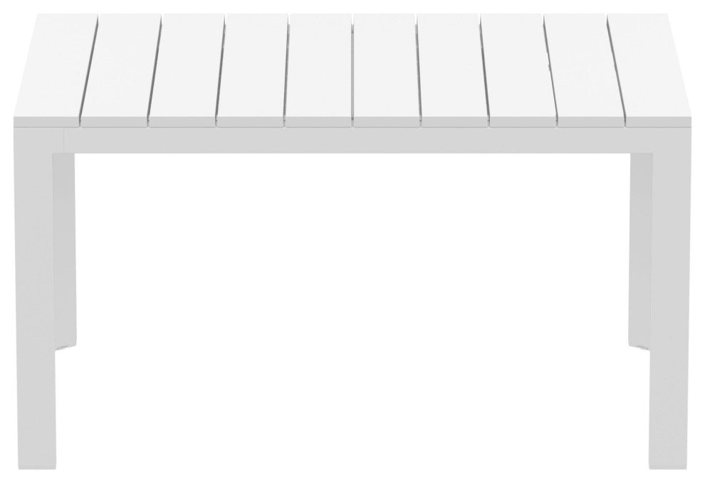 Atlantic Dining Table 55, 83" Extendable White