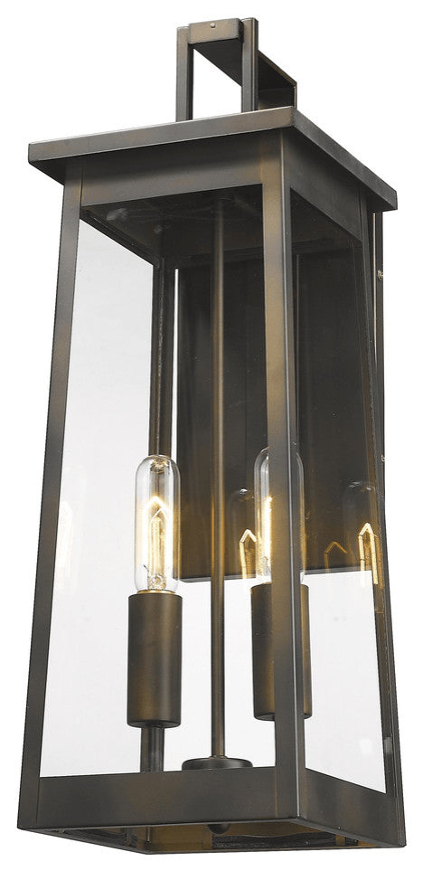 Alden 2-Light Oil-Rubbed Bronze Wall Light