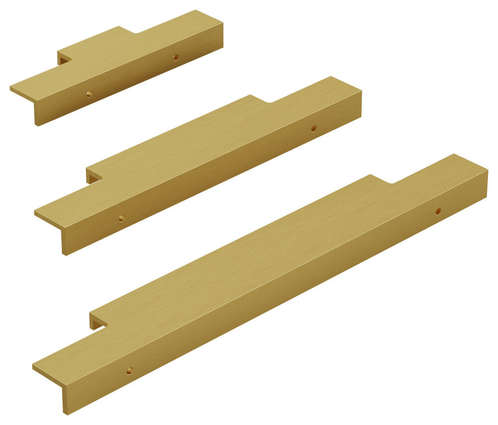 Dowell Series 3063 Handles, 16.4", 6.625" CTC, Golden, 3-Pack
