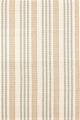 Dash & Albert Olive Branch Handwoven Cotton Rug, Natural, 2' x 3'