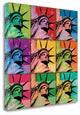 "Pop Liberty" By Ben Richard, Giclee Print on Gallery Wrap Canvas, Ready to Hang