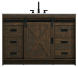 Home Living 48" Single Bathroom Vanity, Expresso