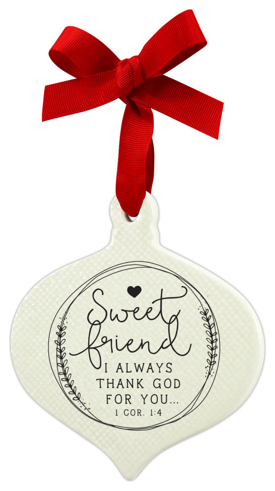 Ornament Doodle, Sweet Friend Ribbon Hang