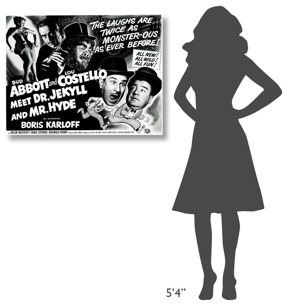 Abbott and Costello, Meet Dr. Jekyll And Mr. Hyde, 02, 36x28