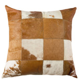 Natural Home Decor Torino Cowhide Pillow, 1-Piece