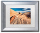 Michael Blanchette 'Stone on Fire' Art, Silver Frame, White Mat, 14x11