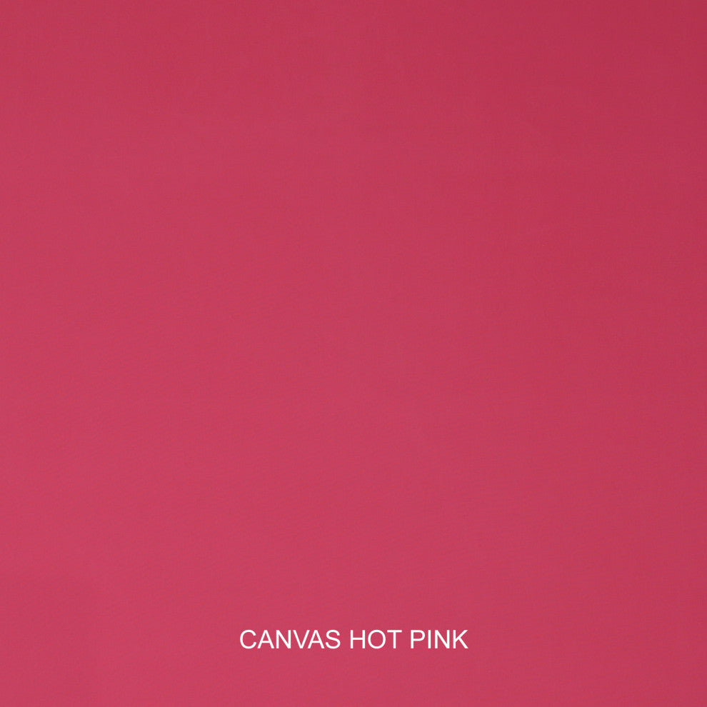 Sunbrella Canvas Hot Pink Outdoor Deep Seating Pillow and Cushion Set, 23x25