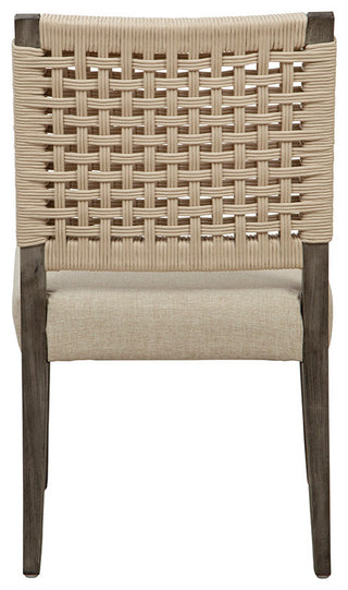 Savannah Oak Side Chair, Beige