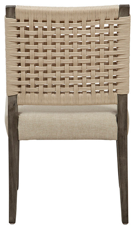 Savannah Oak Side Chair, Beige
