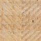 Kobe Mid-Century Modern Natural Brown Finished Wood and Rattan Dining Chair