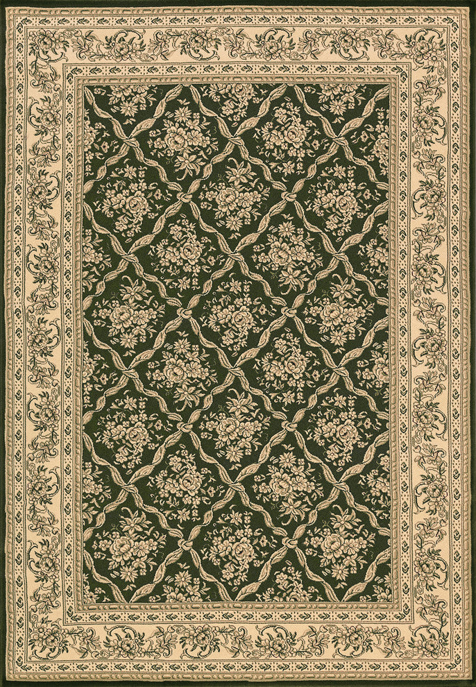 Legacy Green Rug, 5''3"x7''7"