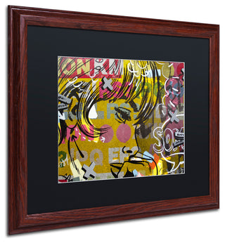 'Every Sometimes' Matted Framed Canvas Art by Dan Monteavaro