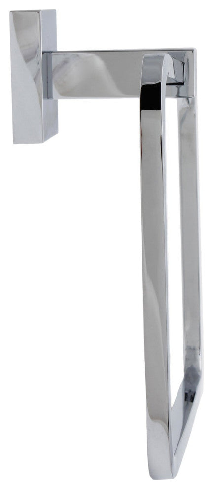 Capri Series Towel Ring, Chrome
