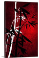 "Bamboo Style" Wrapped Canvas Art Print, 32"x48"x1.5"