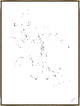 36x48 la danse des toiles I, Framed Artwork, Gold