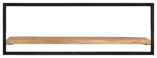 vidaXL Wall Shelves Floating Shelves Display Shelves 2 Pcs Solid Acacia Wood